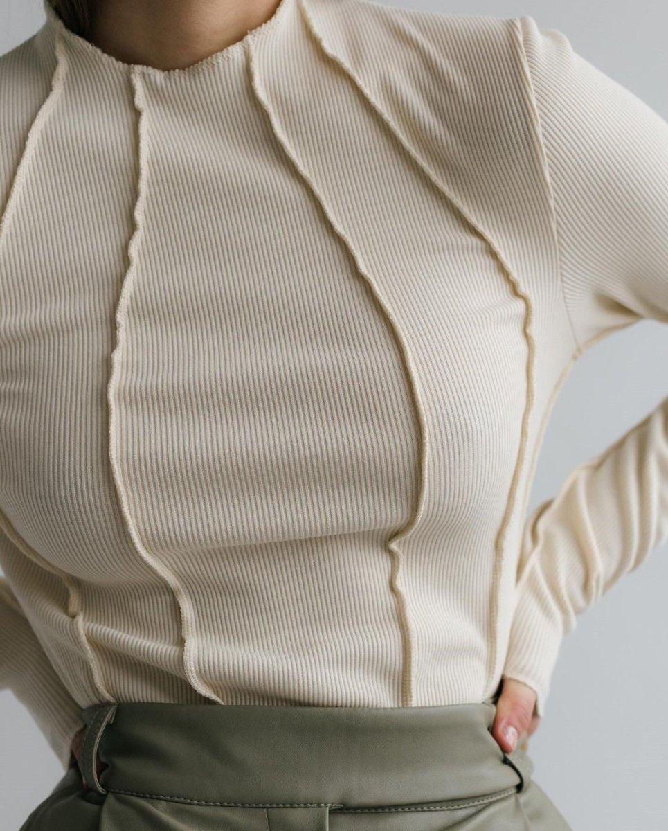 חולצת רוז ארוכת שרוול – הבסיס האלגנטי שכל מלתחה צריכה - Elora