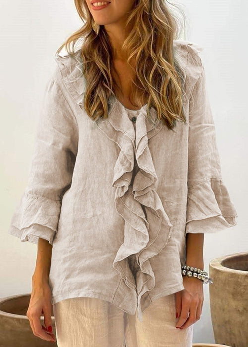 חולצת שרוולים מתרחבים אלגנטיות