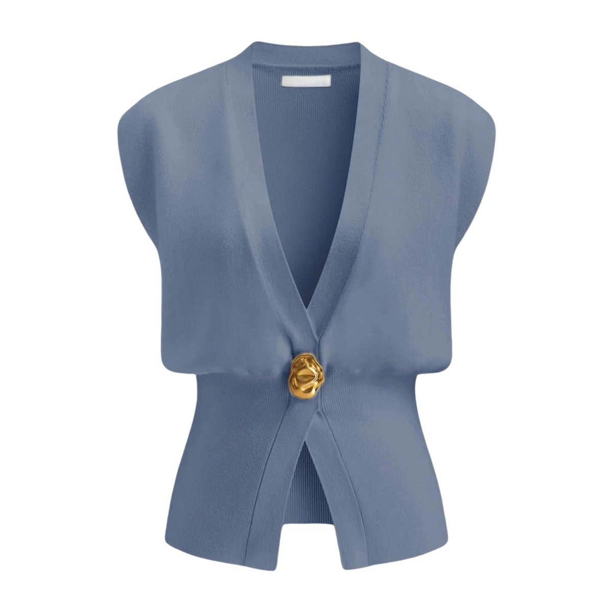 וסט אלגנטי עם מחשוף V – נוחות ויוקרה במראה נשי קלאסי - Elora