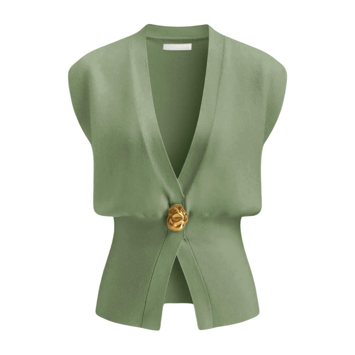 וסט אלגנטי עם מחשוף V – נוחות ויוקרה במראה נשי קלאסי - Elora